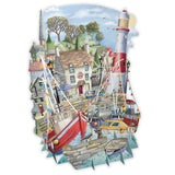 "The Ship Inn" Top of the World Pop Up Greetings Card