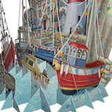 "The Ship Inn" Top of the World Pop Up Greetings Card