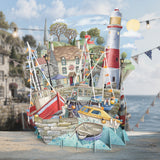 "The Ship Inn" Top of the World Pop Up Greetings Card