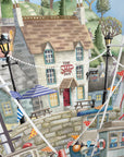 "The Ship Inn" Top of the World Pop Up Greetings Card
