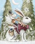 "Snow Queen Sleigh" - 3D Pop Up Christmas Card