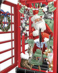 "Phone Home" - 3D Pop Up Christmas Card