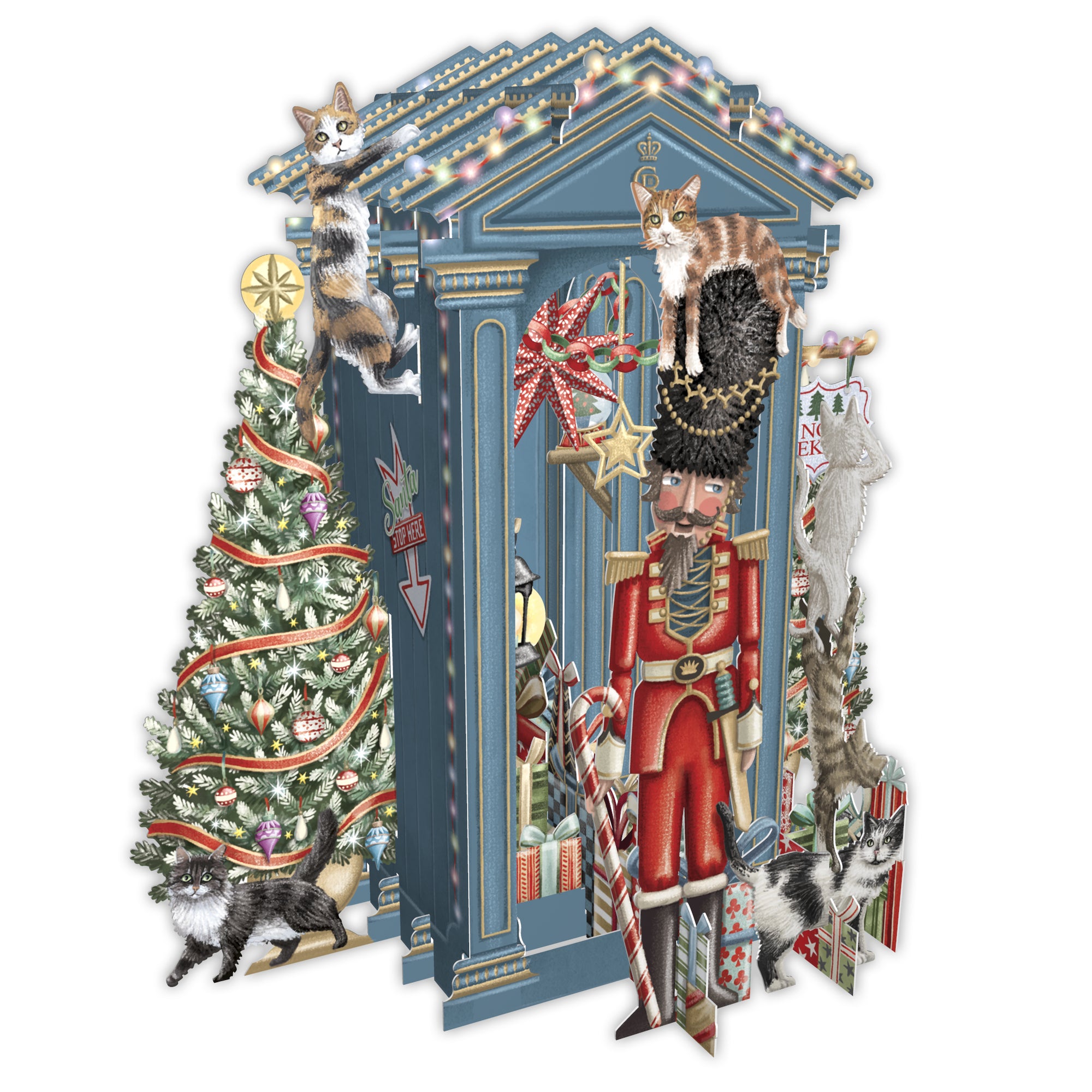 &quot;Guard House&quot; - 3D Pop Up Christmas Card