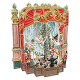 "Christmas Ballet" - 3D Pop Up Christmas Card