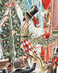 "Christmas Ballet" - 3D Pop Up Christmas Card