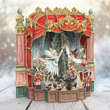 "Christmas Ballet" - 3D Pop Up Christmas Card