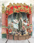 "Christmas Ballet" - 3D Pop Up Christmas Card