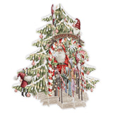 "Santa's Grotto" - 3D Pop Up Christmas Card
