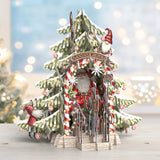 "Santa's Grotto" - 3D Pop Up Christmas Card