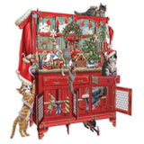 "Santa's Dresser" - 3D Pop Up Christmas Card