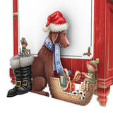 "Santa's Dresser" - 3D Pop Up Christmas Card