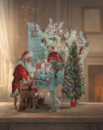 "Santa's Piano" - 3D Pop Up Christmas Card