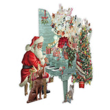 "Santa's Piano" - 3D Pop Up Christmas Card
