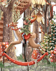 "Santa's Workshop" - 3D Pop Up Christmas Card