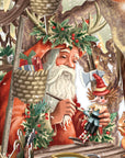 "Santa's Workshop" - 3D Pop Up Christmas Card