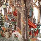 "Santa's Workshop" - 3D Pop Up Christmas Card