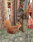 "Santa's Workshop" - 3D Pop Up Christmas Card