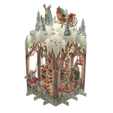 "Santa's Workshop" - 3D Pop Up Christmas Card
