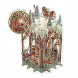 "Santa's Workshop" - 3D Pop Up Christmas Card