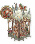 "Santa's Workshop" - 3D Pop Up Christmas Card