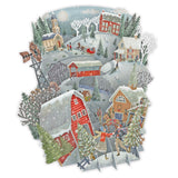 "Christmas Folk" - Top of the World Christmas Card