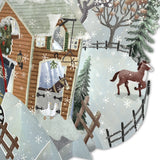 "Christmas Folk" - Top of the World Christmas Card