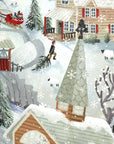 "Christmas Folk" - Top of the World Christmas Card