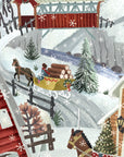 "Christmas Folk" - Top of the World Christmas Card