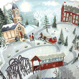 "Christmas Folk" - Top of the World Christmas Card