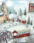 "Christmas Folk" - Top of the World Christmas Card