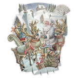 "Santa's Team" - Top of the World Christmas Card