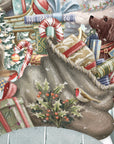 "Santa's Team" - Top of the World Christmas Card