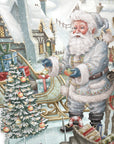 "Santa's Team" - Top of the World Christmas Card
