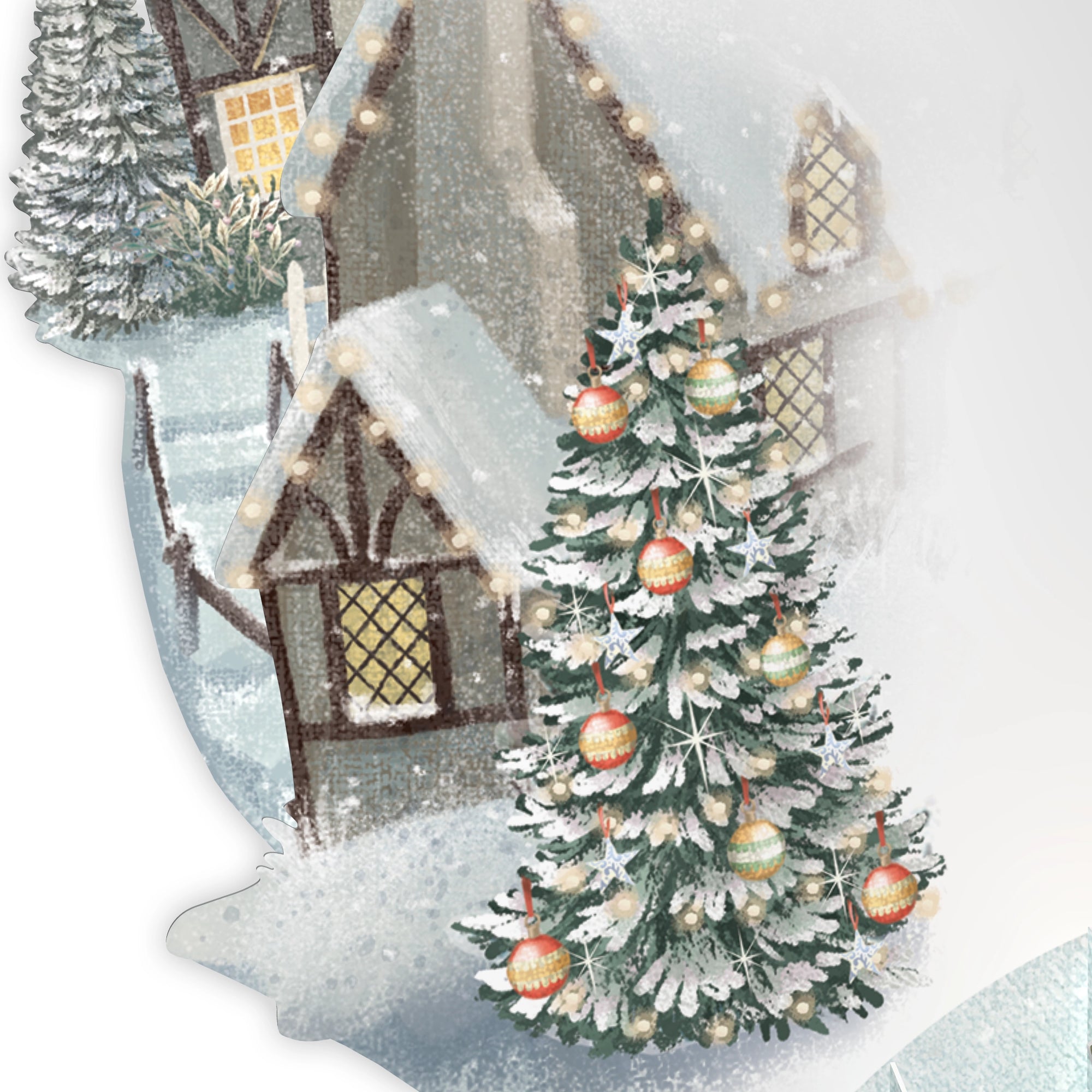 &quot;Santa&#39;s Team&quot; - Top of the World Christmas Card