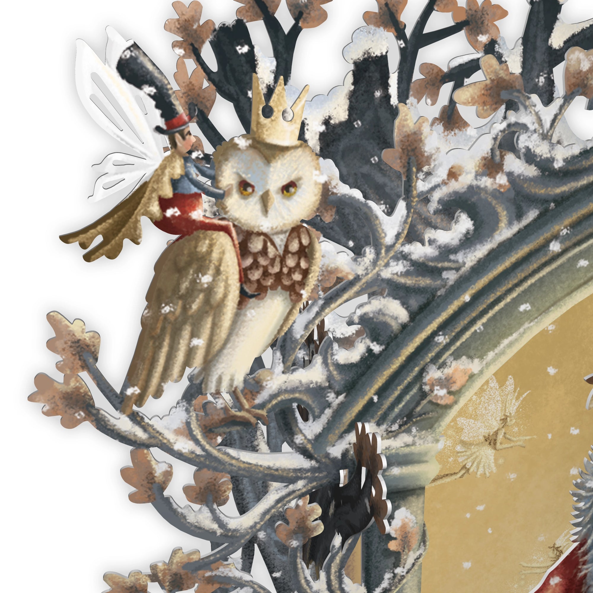 &quot;Carol Singers&quot; - Top of the World Christmas Card
