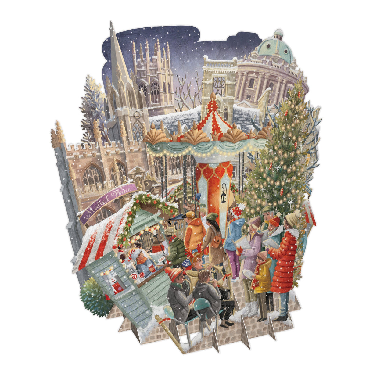 "Oxford Christmas" - Top of the World Christmas Card