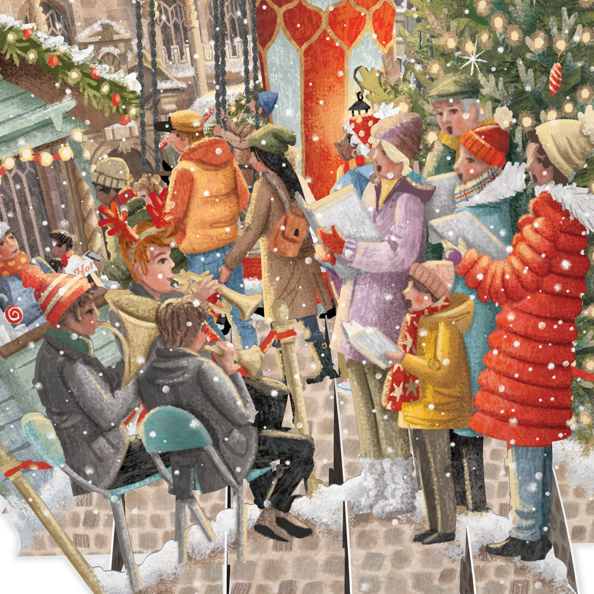 "Oxford Christmas" - Top of the World Christmas Card