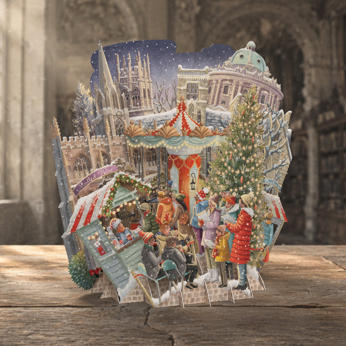 "Oxford Christmas" - Top of the World Christmas Card