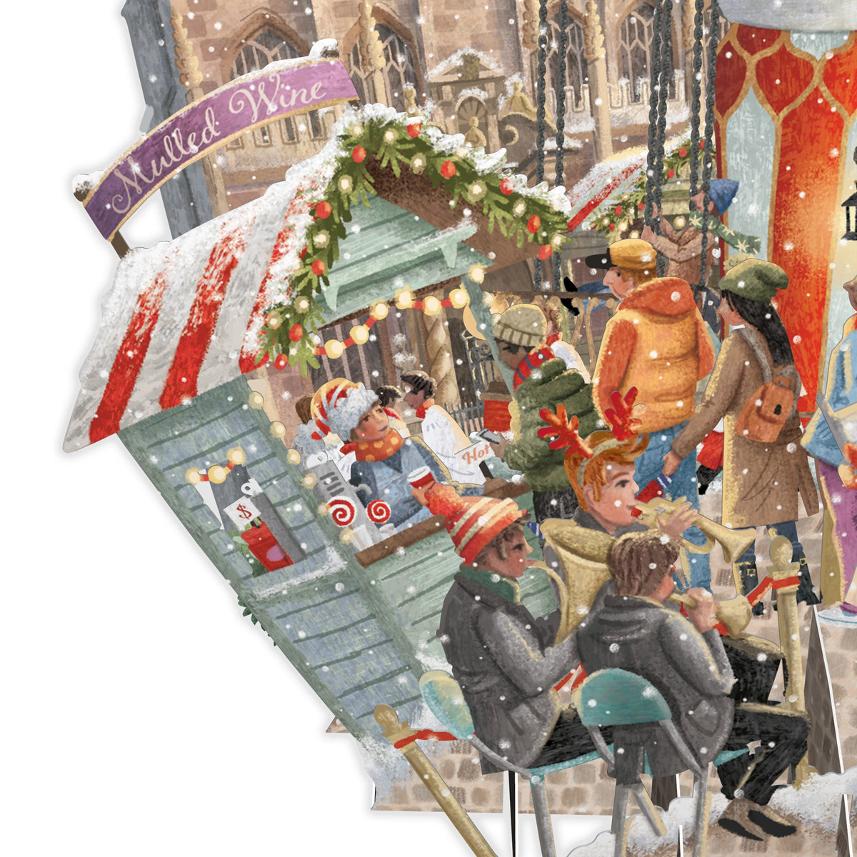 "Oxford Christmas" - Top of the World Christmas Card
