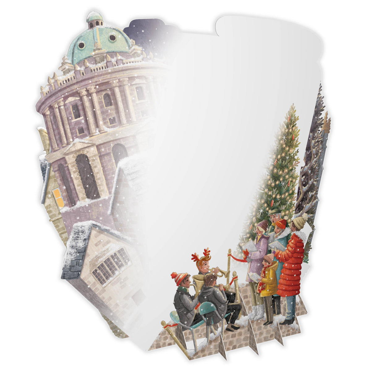 "Oxford Christmas" - Top of the World Christmas Card