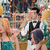 "Christmas Cocktails" - Top of the World Christmas Card