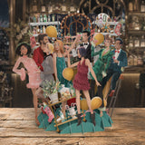 "Christmas Cocktails" - Top of the World Christmas Card