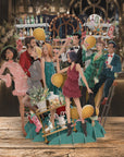 "Christmas Cocktails" - Top of the World Christmas Card