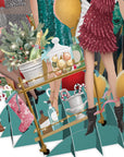 "Christmas Cocktails" - Top of the World Christmas Card