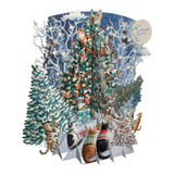 "Cat's Christmas Tree" - Top of the World Christmas Card