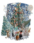 "Cat's Christmas Tree" - Top of the World Christmas Card