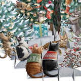 "Cat's Christmas Tree" - Top of the World Christmas Card