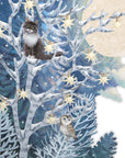 "Cat's Christmas Tree" - Top of the World Christmas Card