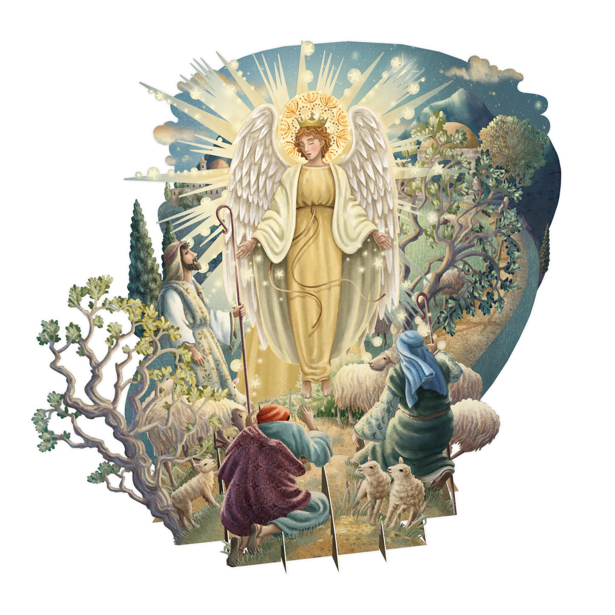 "The Annunciation" - Top of the World Christmas Card