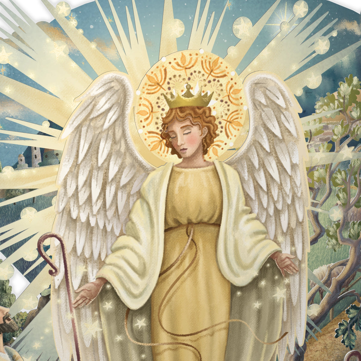 "The Annunciation" - Top of the World Christmas Card